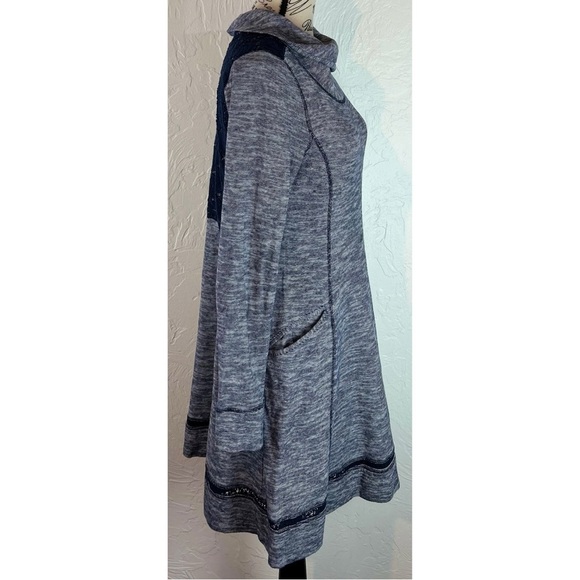 Anthropologie Saturday Sunday Cowl Neck Dress, size Medium - Picture 4 of 11